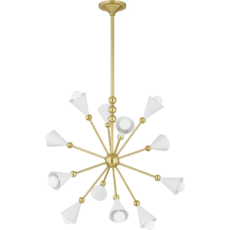 Mid - Century Modern Chandeliers for Vintage AppealMid - Century Modern Chandeliers for Vintage AppealHikari 12-Light Chandelier