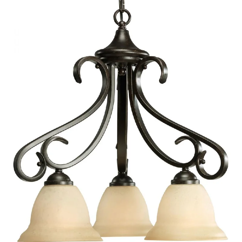 Chandeliers with Pendant Lights for a Stylish LookChandeliers with Pendant Lights for a Stylish LookP4405-77 - Forged Bronze 3 Lt. Torino Chandelier