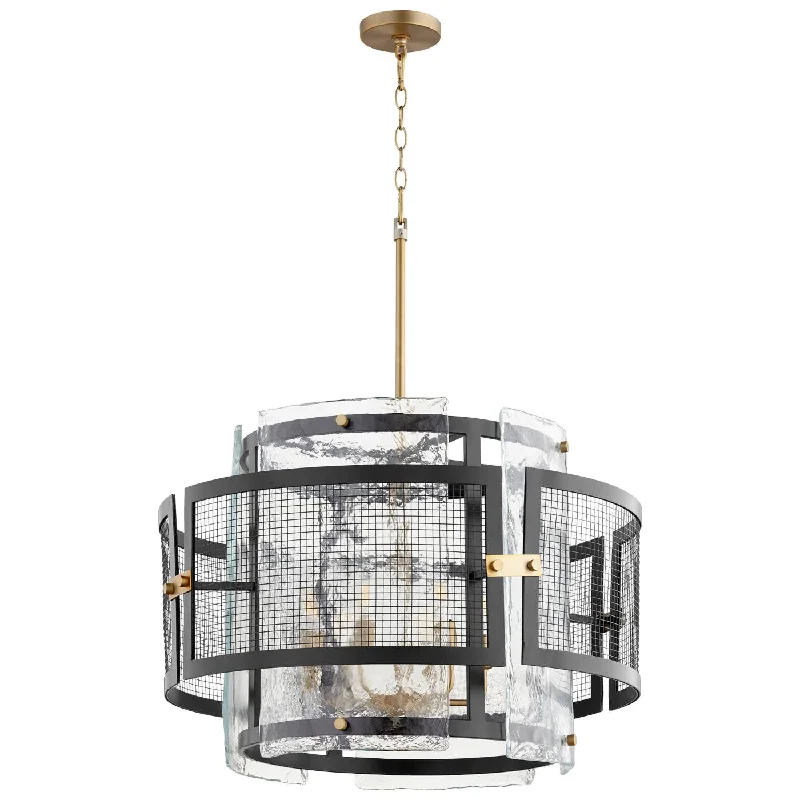 Chandeliers with Metal Frames in Silver FinishChandeliers with Metal Frames in Silver FinishPanorama Chandelier By Cyan Design