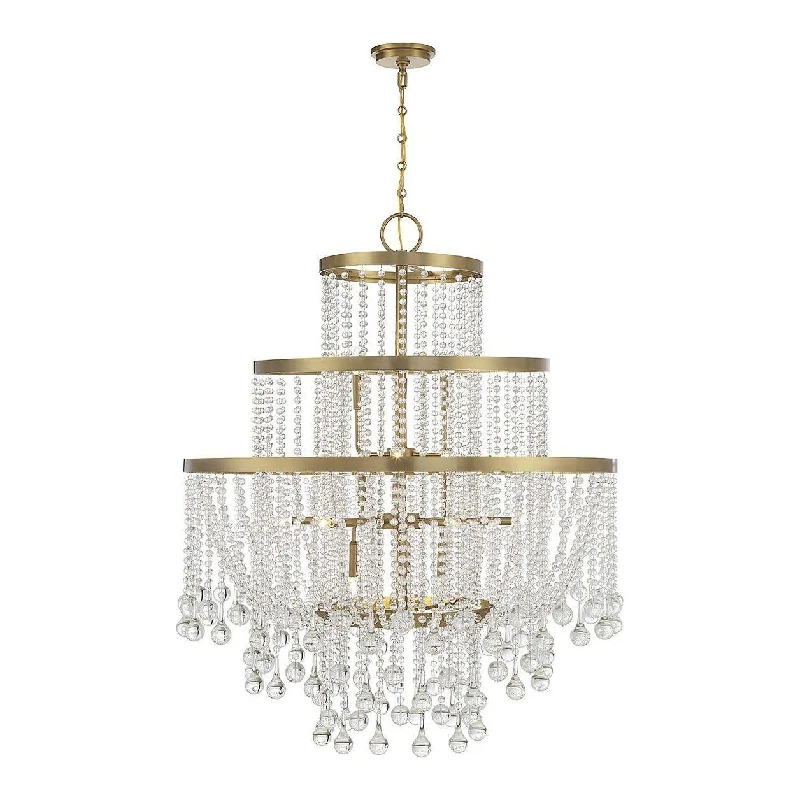 Oversized Chandeliers as a Statement Piece in Living RoomsOversized Chandeliers as a Statement Piece in Living RoomsLuna 15-Light Chandelier