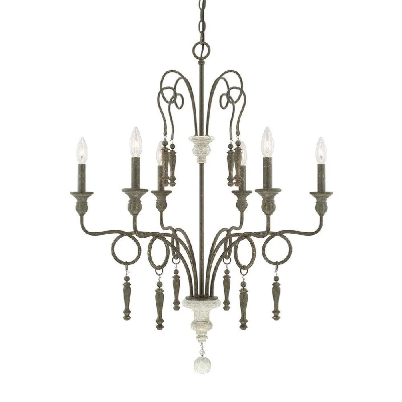 Chandeliers for Living Rooms to Create a Focal PointChandeliers for Living Rooms to Create a Focal PointSofia 6-light French Country Chandelier