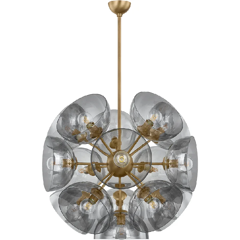 Traditional Brass Chandeliers for Classic InteriorsTraditional Brass Chandeliers for Classic InteriorsSalix 16-Light Chandelier