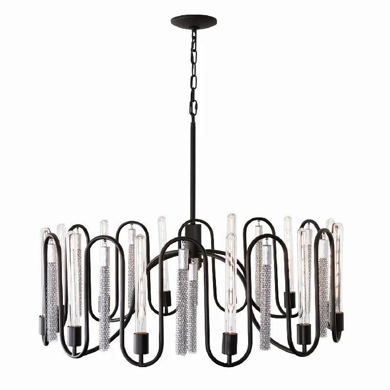 Chandeliers with Murano Glass for a High - End Artistic TouchChandeliers with Murano Glass for a High - End Artistic TouchDarden 12 Light Pendant
