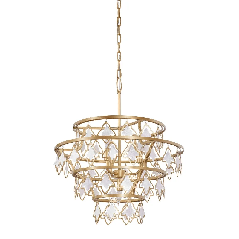 Victorian - Inspired Chandeliers with Ornate DetailsVictorian - Inspired Chandeliers with Ornate DetailsFleur Four Light Chandelier