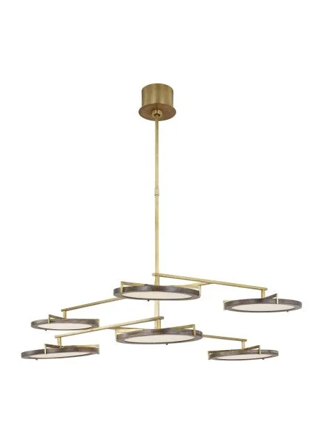 Chandeliers with Clear Crystal for a Sparkling EffectChandeliers with Clear Crystal for a Sparkling EffectShuffle LED Chandelier