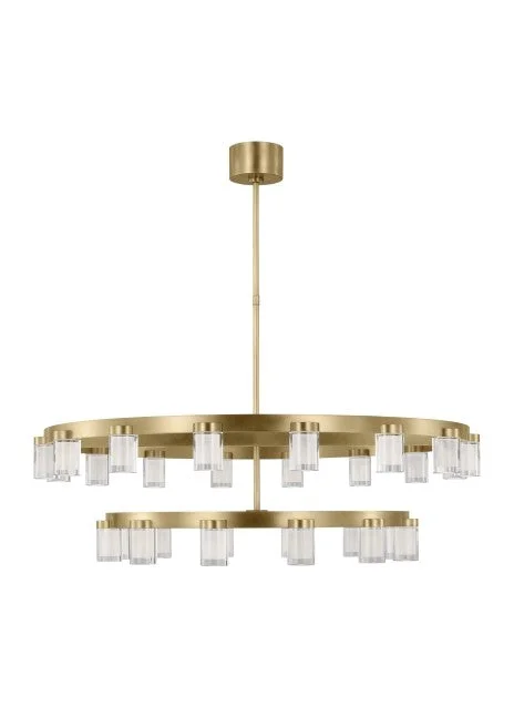 Chandeliers with Metal Frames in Silver FinishChandeliers with Metal Frames in Silver FinishEsfera LED Chandelier
