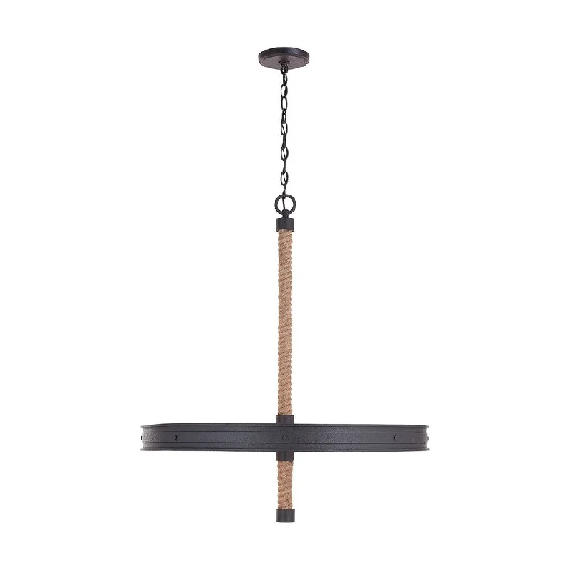 Chandeliers with Metal Frames in Copper FinishChandeliers with Metal Frames in Copper FinishWalker 10-light Rustic Iron Chandelier