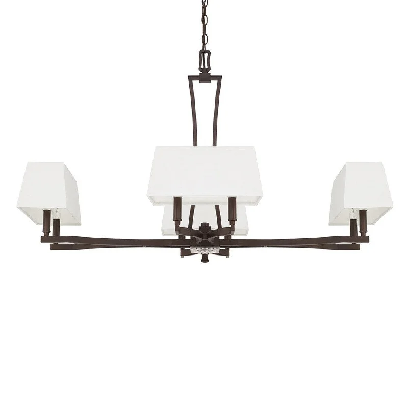 Chandeliers with Adjustable Arms for Directional LightingChandeliers with Adjustable Arms for Directional LightingWestbrook 8-light Burnished Bronze Chandelier