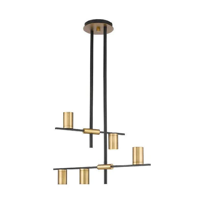 Chandeliers with Metal Frames in Copper FinishChandeliers with Metal Frames in Copper FinishCalumet 5-Light Chandelier