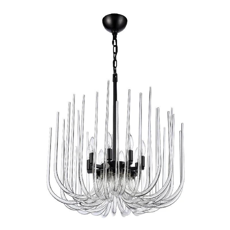 Art Deco Chandeliers for a Retro - Glam LookArt Deco Chandeliers for a Retro - Glam LookAstoria Eight Light Pendant