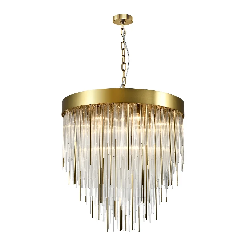 Chandeliers for Low Ceilings to Avoid OvercrowdingChandeliers for Low Ceilings to Avoid OvercrowdingWaterfall 12 Light Chandelier