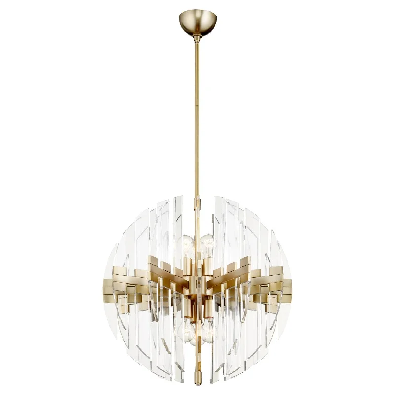 Chandeliers for Dining Rooms to Set the Mood for MealsChandeliers for Dining Rooms to Set the Mood for MealsZion 23In 6Lt Sphere - Agb By Cyan Design