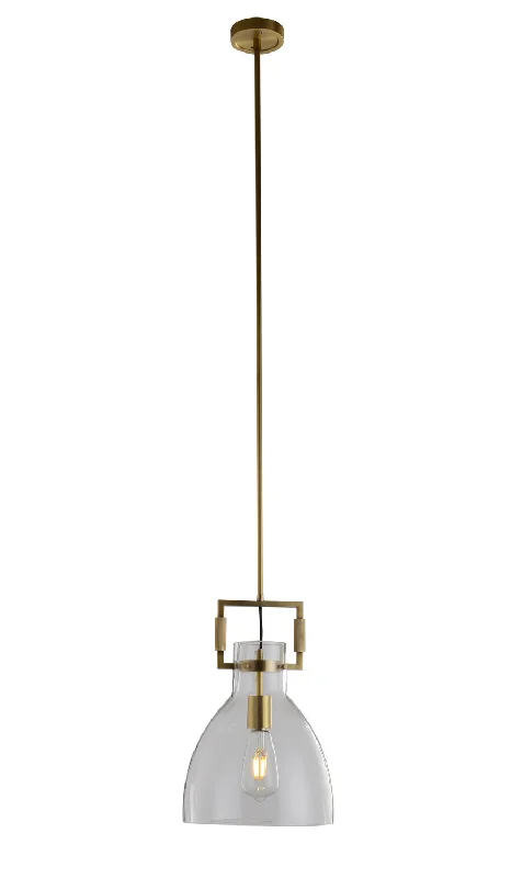 Metal Ceiling Lights in Brass, Copper, Stainless Steel, and IronMetal Ceiling Lights in Brass, Copper, Stainless Steel, and IronBethel International LC02P9BR Pendant Light - Brass