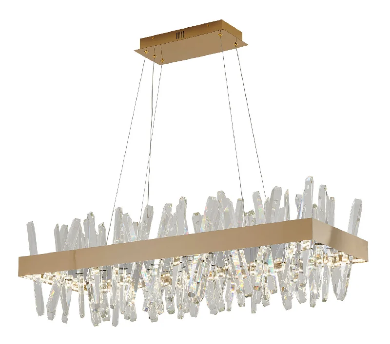 African - Inspired Ceiling Lights with Tribal Patterns and Natural MaterialsAfrican - Inspired Ceiling Lights with Tribal Patterns and Natural MaterialsBethel International LX63C40G Pendant Light - Gold