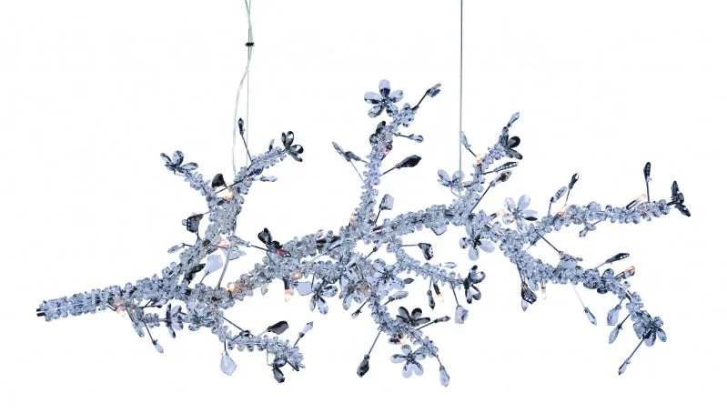 Contemporary Ceiling Lights with Unique, Abstract ShapesContemporary Ceiling Lights with Unique, Abstract ShapesBethel International LX9905 Pendant Light - Smoke & Clear