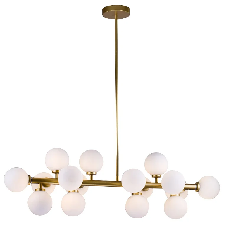 Art Nouveau Ceiling Lights with Organic, Flowing ShapesArt Nouveau Ceiling Lights with Organic, Flowing ShapesBethel International MU29 Pendant Light - Gold
