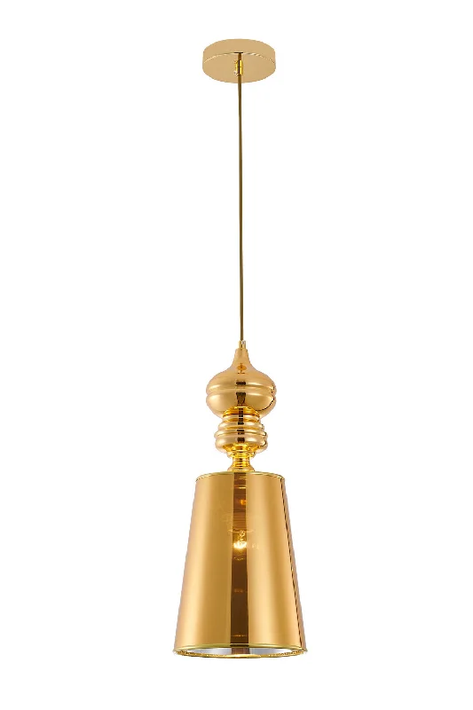 Mid - Century Modern Ceiling Lights with Simple, Sleek LinesMid - Century Modern Ceiling Lights with Simple, Sleek LinesBethel International ONE02P5G Pendant Light - Polished Gold Mid - Century Modern Ceiling Lights with Simple, Sleek LinesMid - Century Modern Ceiling Lights with Simple, Sleek LinesBethel International ONE02P5G Pendant Light - Polished Gold