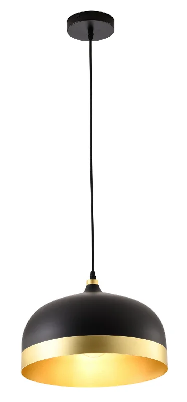 Art Deco Ceiling Lights with Geometric Patterns and Metallic FinishesArt Deco Ceiling Lights with Geometric Patterns and Metallic FinishesBethel International SR05BG Pendant Light - Black