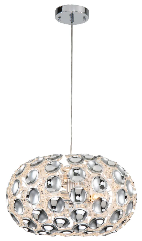 Gothic Ceiling Lights with Dark Metalwork and Pointed ArchesGothic Ceiling Lights with Dark Metalwork and Pointed ArchesBethel International TD32C17CH Pendant Light - Chrome