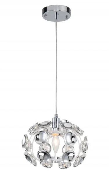 Chinese - Style Ceiling Lights with Red Lantern - Inspired DesignsChinese - Style Ceiling Lights with Red Lantern - Inspired DesignsBethel International TD34P10CH Pendant Light - Chrome