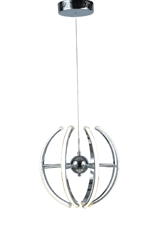 Retro Ceiling Lights Inspired by the 1950s and 1960s DesignRetro Ceiling Lights Inspired by the 1950s and 1960s DesignBethel International TR09 Pendant Light - Chrome