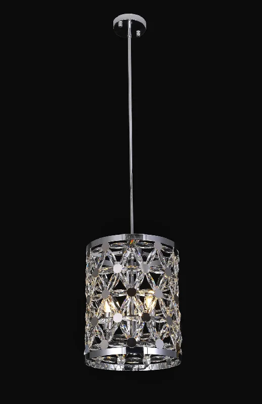 Art Nouveau Ceiling Lights with Organic, Flowing ShapesArt Nouveau Ceiling Lights with Organic, Flowing ShapesBethel International ZL32P7CH Pendant Light - Chrome