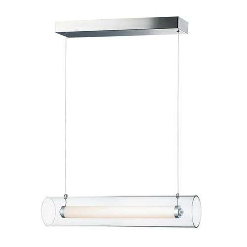 Metal Ceiling Lights in Brass, Copper, Stainless Steel, and IronMetal Ceiling Lights in Brass, Copper, Stainless Steel, and IronET2 E23317 Centrum 24" 1-lt Linear LED Pendant
