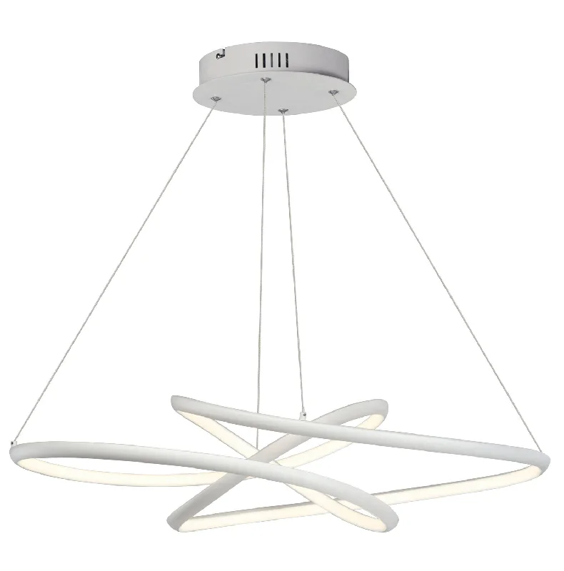 Art Deco Ceiling Lights with Geometric Patterns and Metallic FinishesArt Deco Ceiling Lights with Geometric Patterns and Metallic FinishesTwisted LED Pendant