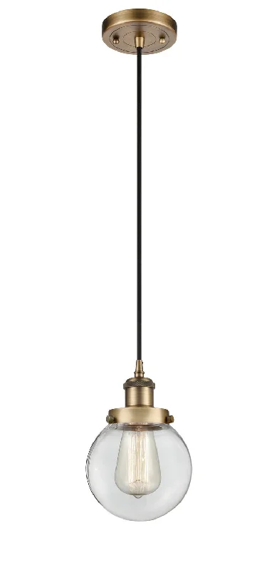 Tropical - Themed Ceiling Lights with Palm - Leaf Shapes and Rattan WrapsTropical - Themed Ceiling Lights with Palm - Leaf Shapes and Rattan WrapsOne Light Mini Pendant