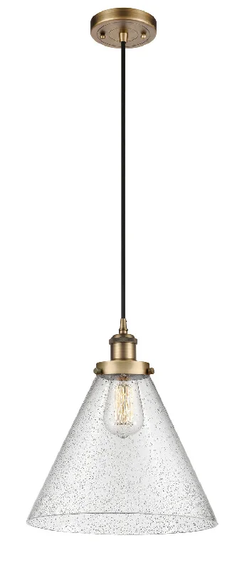 Industrial Style Ceiling Lights with Exposed Bulbs and Metal CagesIndustrial Style Ceiling Lights with Exposed Bulbs and Metal CagesOne Light Mini Pendant