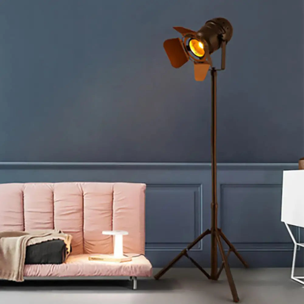 modern minimalist table lamps for contemporary living roomsmodern minimalist table lamps for contemporary living roomsAntique Tripod Floor Lamp - Stylish & Rotatable 1/2-Light Metallic in Dark Rust for Living Room