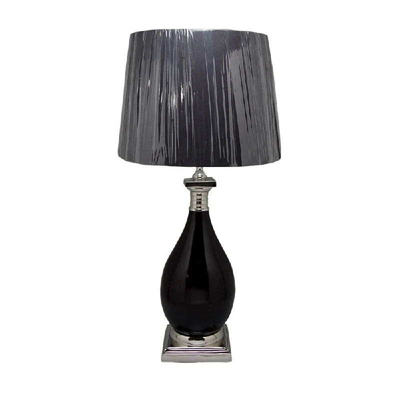 modern minimalist table lamps for contemporary living roomsmodern minimalist table lamps for contemporary living roomsAurelle Home Tonga 1-light Black Table Lamp