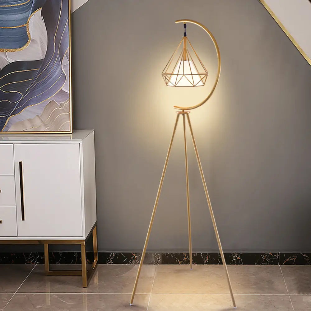 coastal style table lamps with nautical elements for beach housescoastal style table lamps with nautical elements for beach housesModernist Black/Gold Diamond Cage Floor Lamp with Tri-Leg Stand - 1 Light Metal Floor Light coastal style table lamps with nautical elements for beach housescoastal style table lamps with nautical elements for beach housesModernist Black/Gold Diamond Cage Floor Lamp with Tri-Leg Stand - 1 Light Metal Floor Light