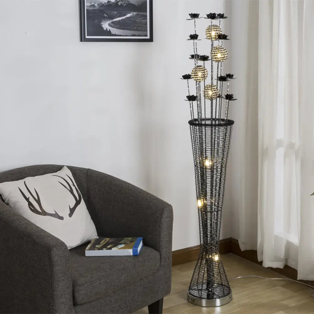 marble table lamps with a luxurious veined pattern for high end decormarble table lamps with a luxurious veined pattern for high end decorAluminum LED Standing Lamp- Black-Silver, Decorative Tapered Design for Reading with Bloom and Ball Décor marble table lamps with a luxurious veined pattern for high end decormarble table lamps with a luxurious veined pattern for high end decorAluminum LED Standing Lamp- Black-Silver, Decorative Tapered Design for Reading with Bloom and Ball Décor