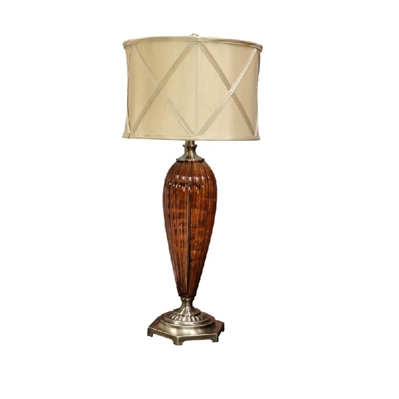 marble table lamps with a luxurious veined pattern for high end decormarble table lamps with a luxurious veined pattern for high end decorBombay Outlet Amber Fluted Glass Buffet Lamp