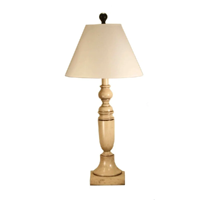 leather table lamps with a distressed texture for a rugged charmleather table lamps with a distressed texture for a rugged charmFangio Lighting's #8488 28 in. Candlestick Resin Table Lamp in Antique Cream