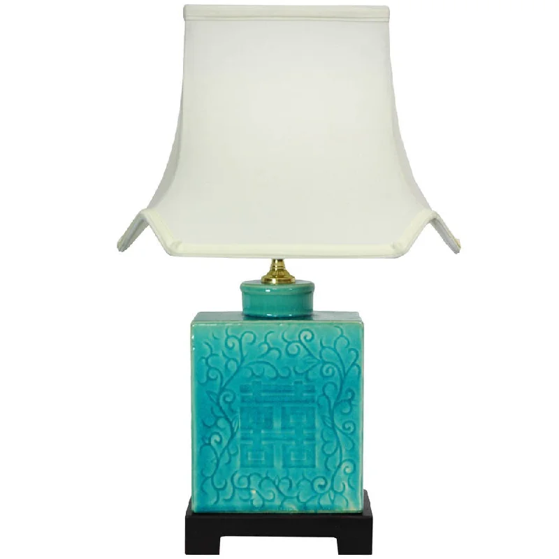 wooden table lamps with natural grain for a warm and organic feelwooden table lamps with natural grain for a warm and organic feelHandmade 19.5-inch Turquoise Vase Lamp (China)