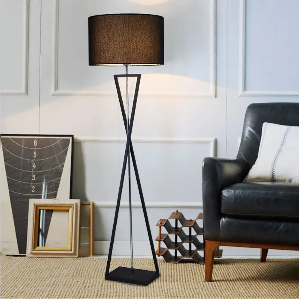 asian inspired table lamps with bamboo accents for a zen atmosphereasian inspired table lamps with bamboo accents for a zen atmosphereStylish Hourglass Metal Floor Lamp with Artistic Drum Shade - Perfect for Living Rooms
