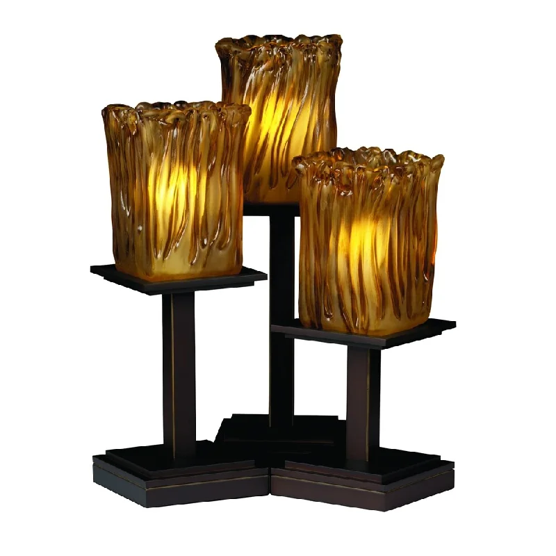 crystal table lamps with dazzling prisms for a glamorous effectcrystal table lamps with dazzling prisms for a glamorous effectJustice Design Veneto Luce-Montana 3-light Portable, Bronze crystal table lamps with dazzling prisms for a glamorous effectcrystal table lamps with dazzling prisms for a glamorous effectJustice Design Veneto Luce-Montana 3-light Portable, Bronze