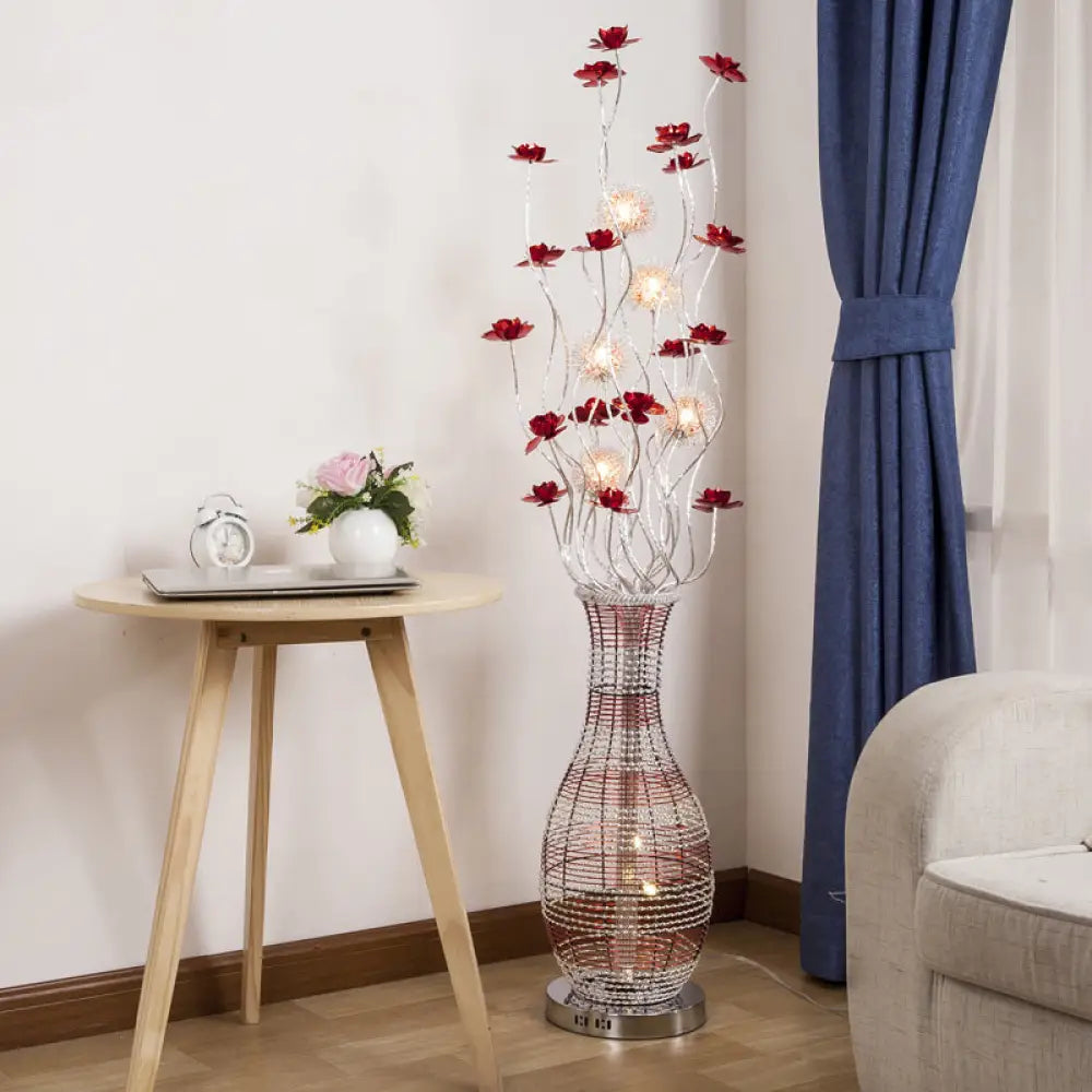 rustic farmhouse table lamps for cozy kitchensrustic farmhouse table lamps for cozy kitchensRed LED Tree Floor Lamp with Vase Pedestal - Elegant Aluminum Decorative Reading Light rustic farmhouse table lamps for cozy kitchensrustic farmhouse table lamps for cozy kitchensRed LED Tree Floor Lamp with Vase Pedestal - Elegant Aluminum Decorative Reading Light