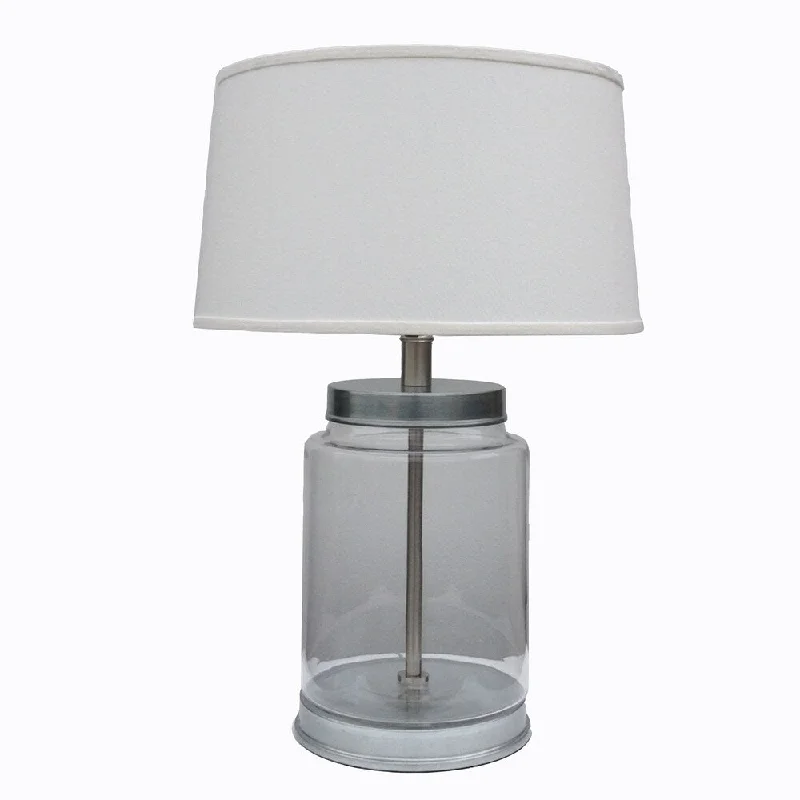 victorian style table lamps with ornate details for traditional homesvictorian style table lamps with ornate details for traditional homesMr. Lamp and Shade #QT-1651 27-inch Clear glass Jar Table Lamp