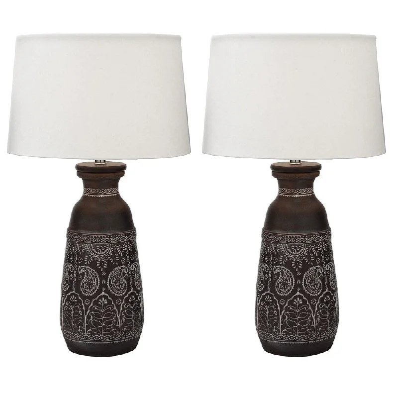 crystal table lamps with dazzling prisms for a glamorous effectcrystal table lamps with dazzling prisms for a glamorous effectMumbai Artisan Hand-crafted Unglazed Ceramic Table Lamps (Set of 2) crystal table lamps with dazzling prisms for a glamorous effectcrystal table lamps with dazzling prisms for a glamorous effectMumbai Artisan Hand-crafted Unglazed Ceramic Table Lamps (Set of 2)