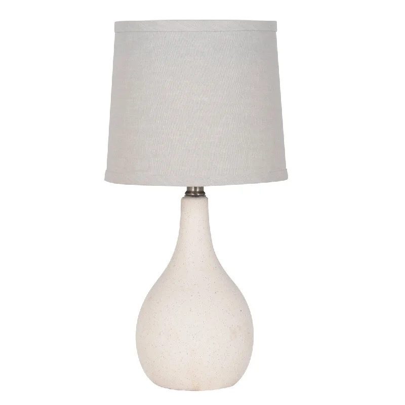 Stone, Gray Banded Round Shade