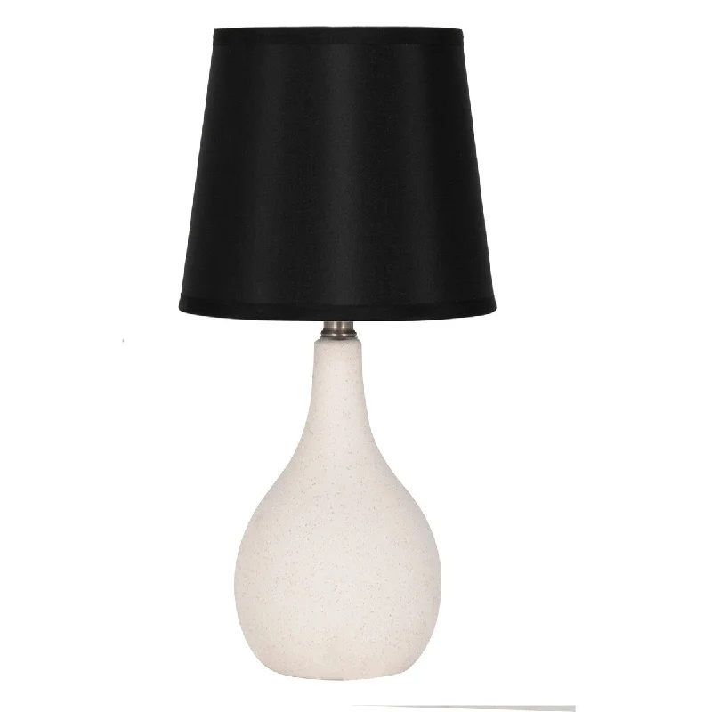 Stone, Black Round Shade