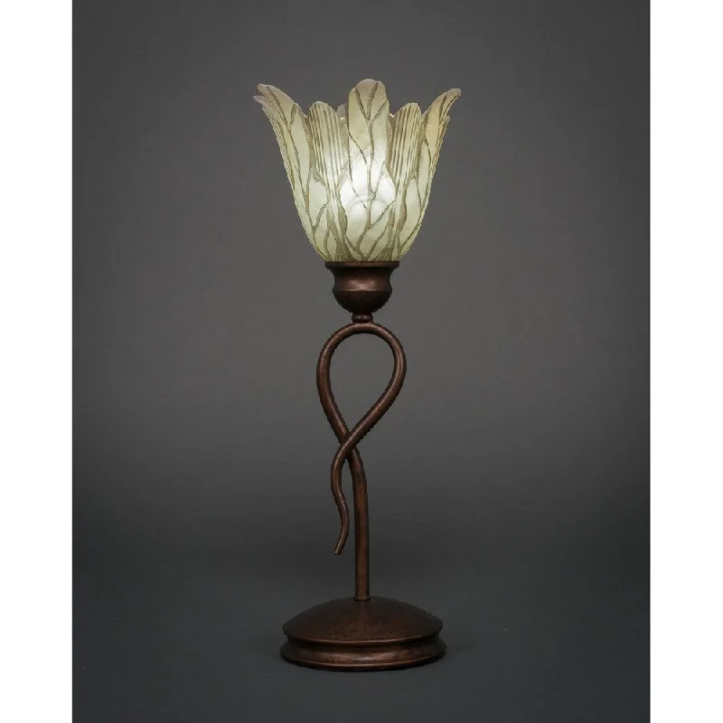 metal table lamps with a matte black finish for a sleek appearancemetal table lamps with a matte black finish for a sleek appearanceToltec Leaf 1 Light Accent Lamp Shown In Bronze Finish With 7" Vanilla Leaf Glass Shade metal table lamps with a matte black finish for a sleek appearancemetal table lamps with a matte black finish for a sleek appearanceToltec Leaf 1 Light Accent Lamp Shown In Bronze Finish With 7" Vanilla Leaf Glass Shade