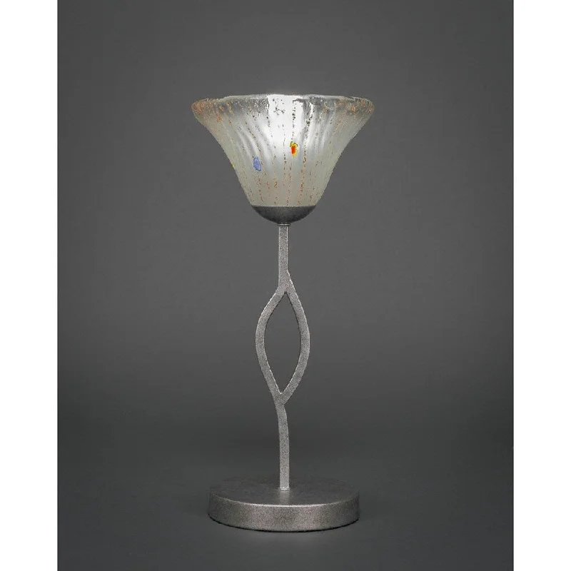 marble table lamps with a luxurious veined pattern for high end decormarble table lamps with a luxurious veined pattern for high end decorToltec Revo 1 Light Accent Lamp Shown In Aged Silver Finish With 7" Frosted Crystal Glass Shade