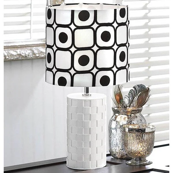 industrial style table lamps with exposed bulbs for loft apartmentsindustrial style table lamps with exposed bulbs for loft apartmentsWoven Textured Ceramic Round Table Lamp